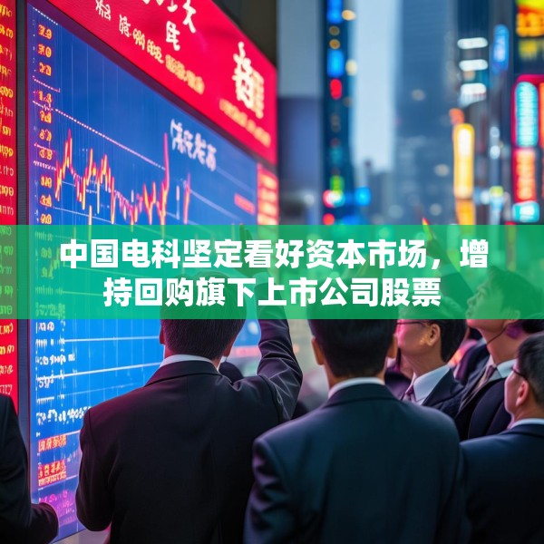 中国电科坚定看好资本市场，增持回购旗下上市公司股票