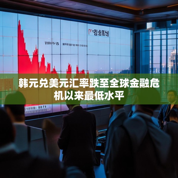 韩元兑美元汇率跌至全球金融危机以来最低水平