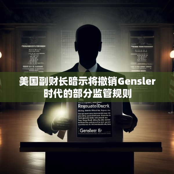 美国副财长暗示将撤销Gensler时代的部分监管规则
