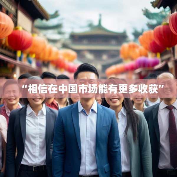 “相信在中国市场能有更多收获”