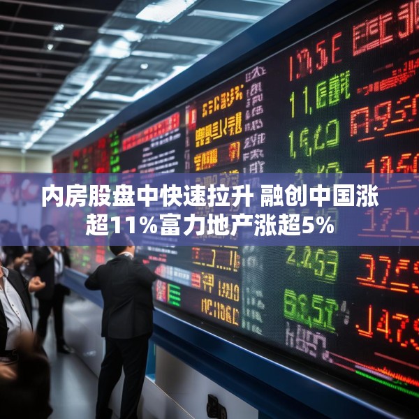 内房股盘中快速拉升 融创中国涨超11%富力地产涨超5%