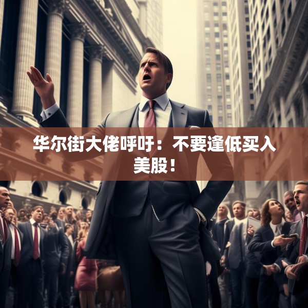 华尔街大佬呼吁：不要逢低买入美股！