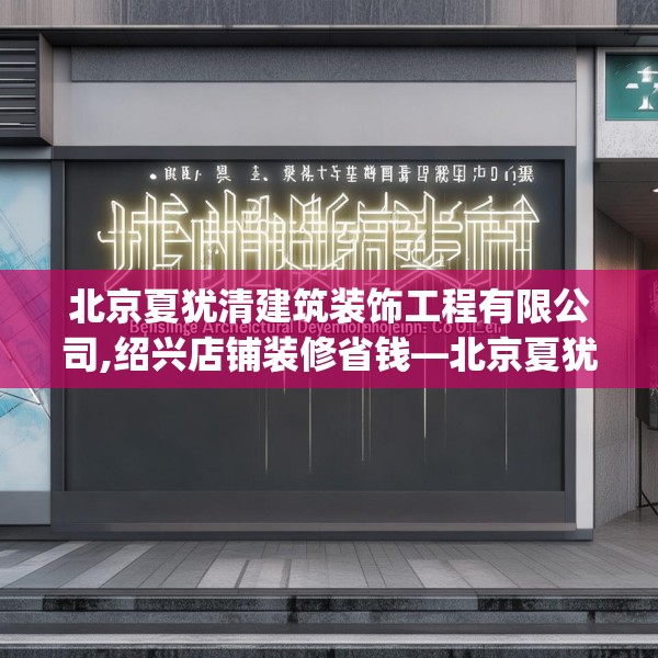 北京夏犹清建筑装饰工程有限公司,绍兴店铺装修省钱—北京夏犹清建筑装饰工程有限公司397.a273b274c277fgy.284jhhj