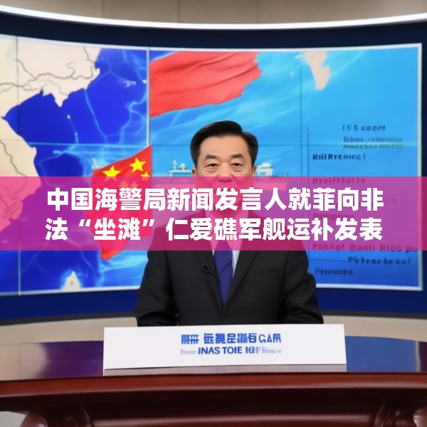 中国海警局新闻发言人就菲向非法“坐滩”仁爱礁军舰运补发表谈话