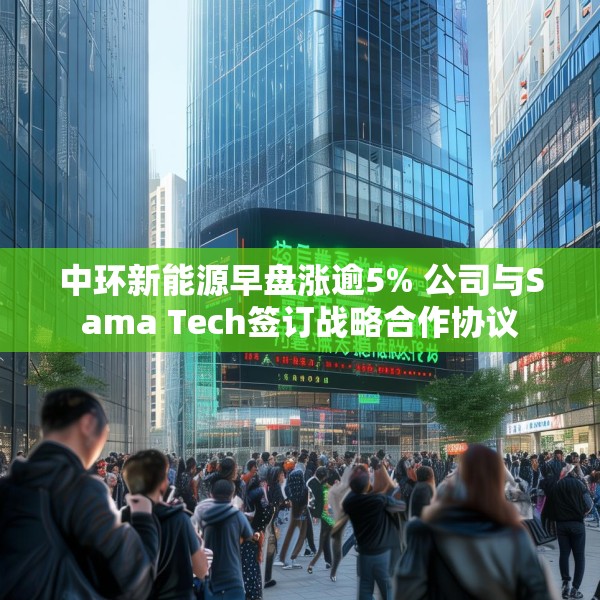 中环新能源早盘涨逾5% 公司与Sama Tech签订战略合作协议