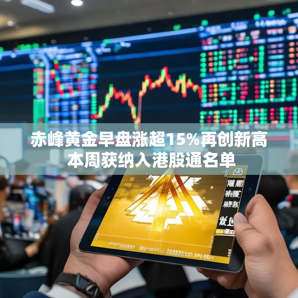赤峰黄金早盘涨超15%再创新高 本周获纳入港股通名单