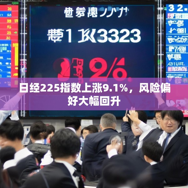 日经225指数上涨9.1%，风险偏好大幅回升