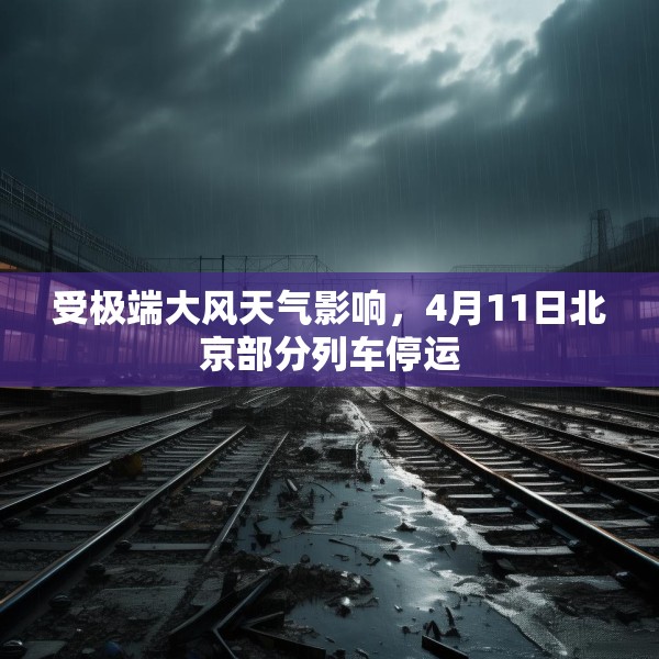 受极端大风天气影响，4月11日北京部分列车停运