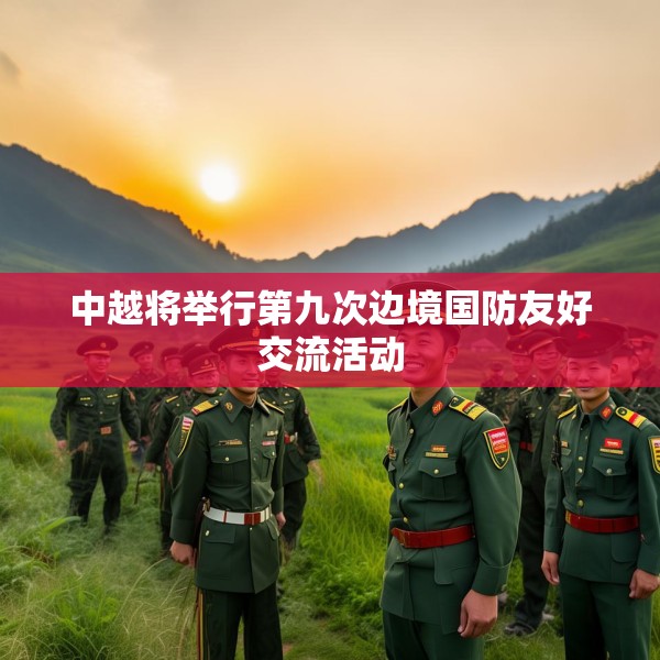 中越将举行第九次边境国防友好交流活动