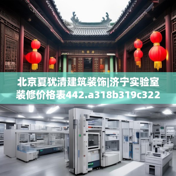 北京夏犹清建筑装饰|济宁实验室装修价格表442.a318b319c322fgy.329sdA