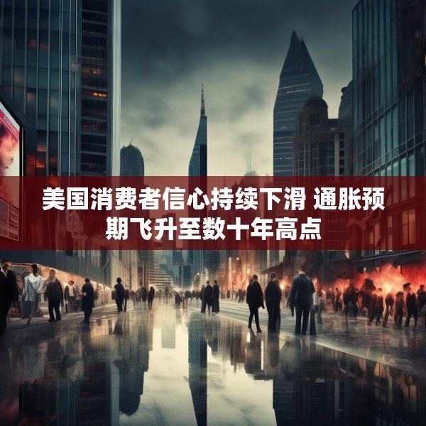 美国消费者信心持续下滑 通胀预期飞升至数十年高点