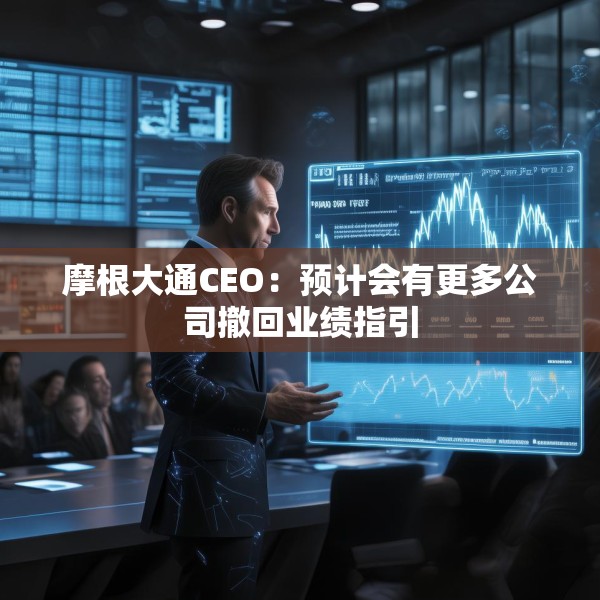 摩根大通CEO：预计会有更多公司撤回业绩指引