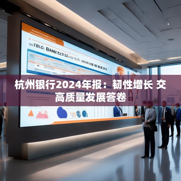杭州银行2024年报：韧性增长 交高质量发展答卷