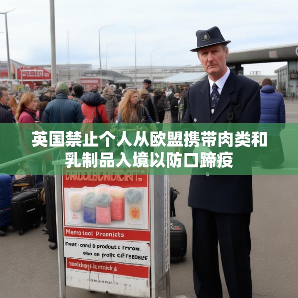 英国禁止个人从欧盟携带肉类和乳制品入境以防口蹄疫