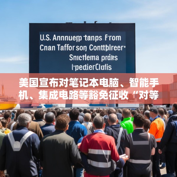美国宣布对笔记本电脑、智能手机、集成电路等豁免征收“对等关税”