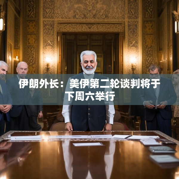 伊朗外长：美伊第二轮谈判将于下周六举行