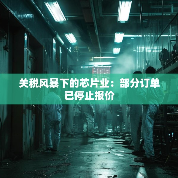关税风暴下的芯片业：部分订单已停止报价