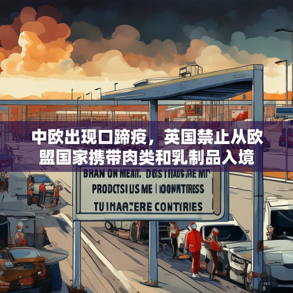 中欧出现口蹄疫，英国禁止从欧盟国家携带肉类和乳制品入境