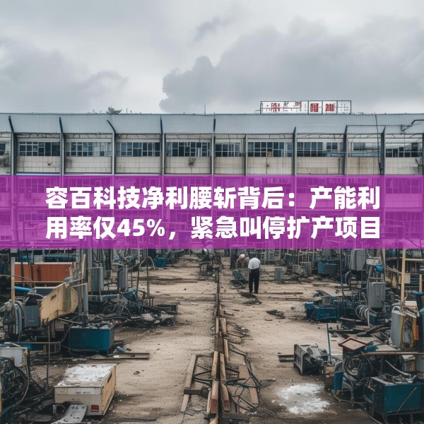 容百科技净利腰斩背后：产能利用率仅45%，紧急叫停扩产项目