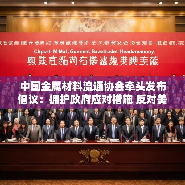 中国金属材料流通协会牵头发布倡议：拥护政府应对措施 反对美国贸易霸权