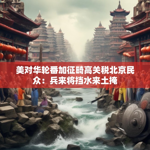 美对华轮番加征畸高关税北京民众：兵来将挡水来土掩