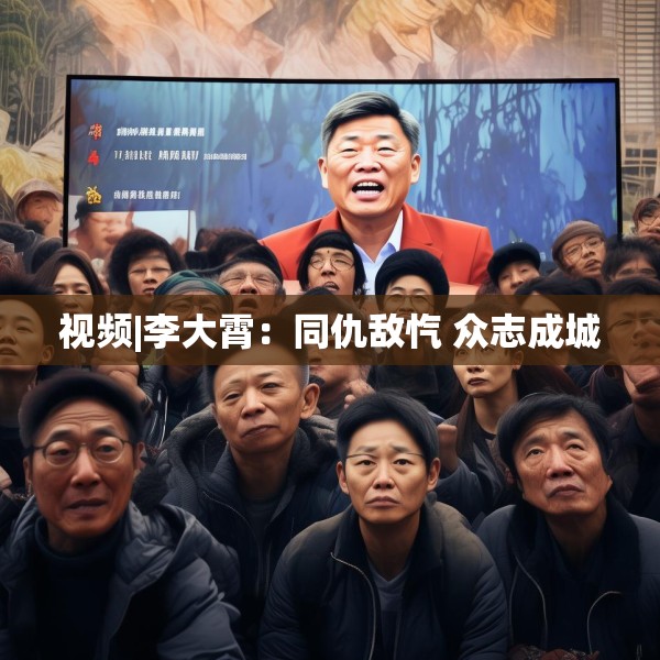 视频|李大霄：同仇敌忾 众志成城