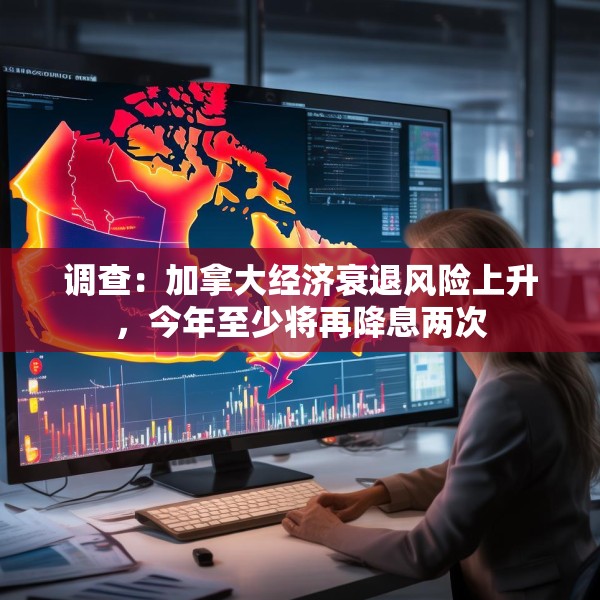 调查：加拿大经济衰退风险上升，今年至少将再降息两次