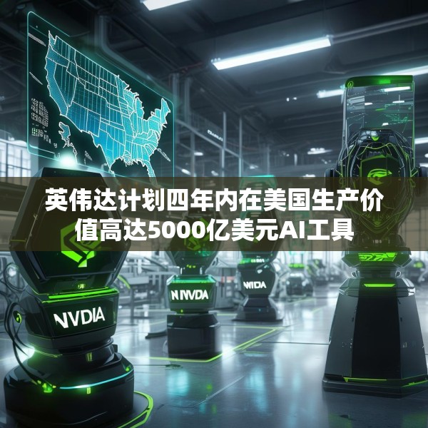 英伟达计划四年内在美国生产价值高达5000亿美元AI工具