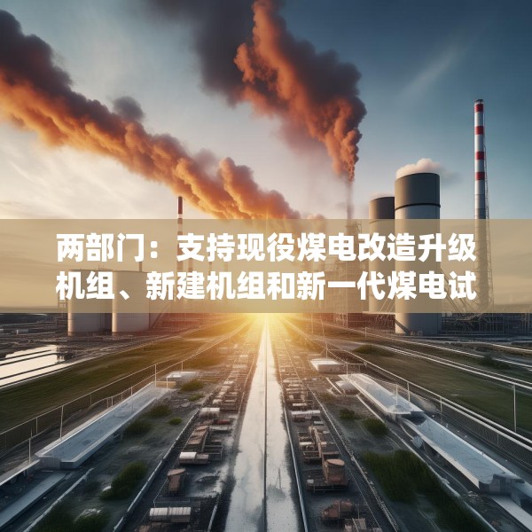 两部门：支持现役煤电改造升级机组、新建机组和新一代煤电试点示范机组与新能源实施联营