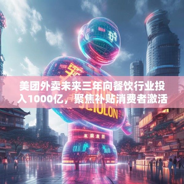 美团外卖未来三年向餐饮行业投入1000亿，聚焦补贴消费者激活需求等四方面