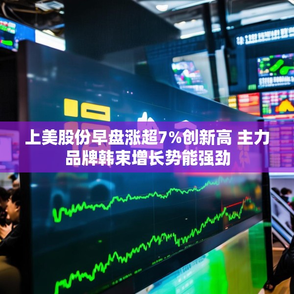 上美股份早盘涨超7%创新高 主力品牌韩束增长势能强劲