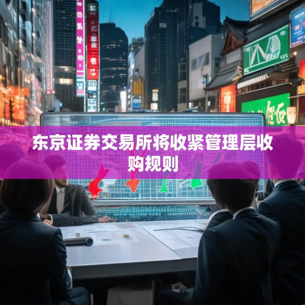 东京证券交易所将收紧管理层收购规则