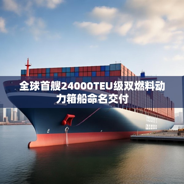 全球首艘24000TEU级双燃料动力箱船命名交付