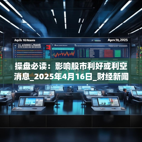 操盘必读：影响股市利好或利空消息_2025年4月16日_财经新闻