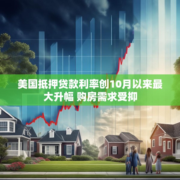 美国抵押贷款利率创10月以来最大升幅 购房需求受抑