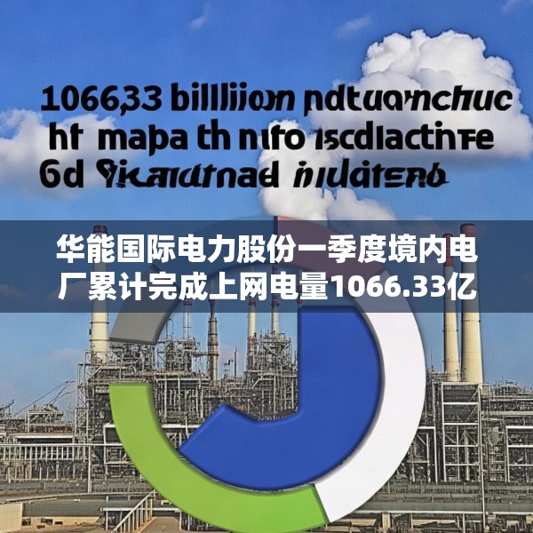 华能国际电力股份一季度境内电厂累计完成上网电量1066.33亿千瓦时 同比下降5.66%