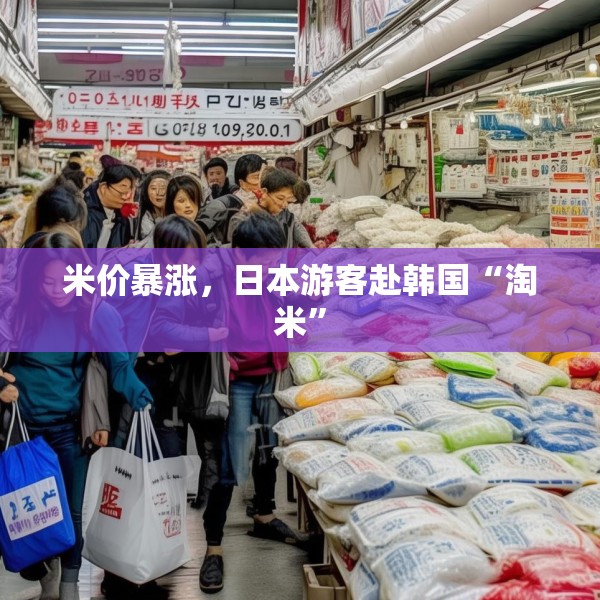 米价暴涨，日本游客赴韩国“淘米”