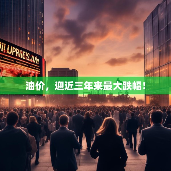油价，迎近三年来最大跌幅！