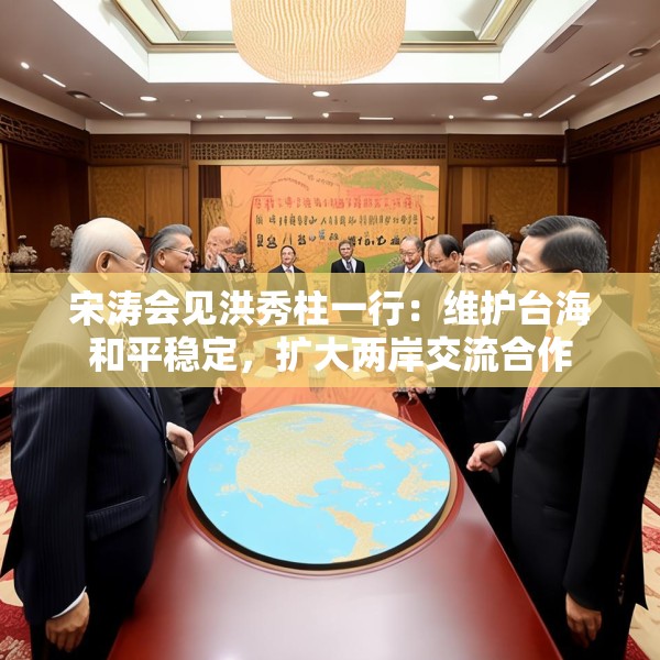 宋涛会见洪秀柱一行：维护台海和平稳定，扩大两岸交流合作