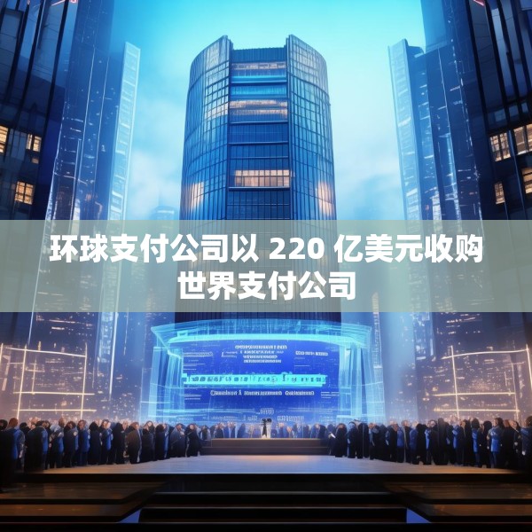 环球支付公司以 220 亿美元收购世界支付公司