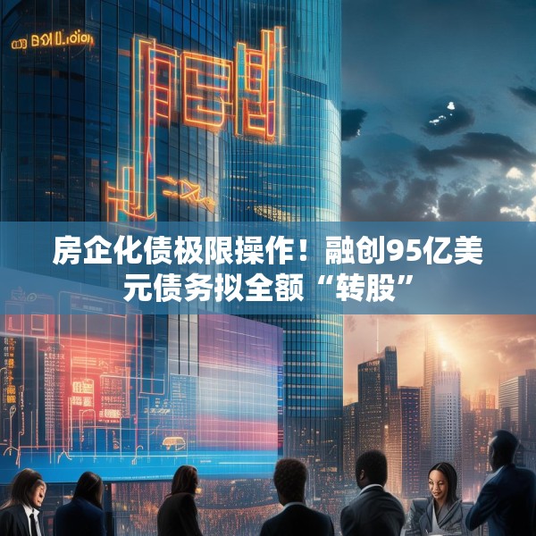 房企化债极限操作！融创95亿美元债务拟全额“转股”