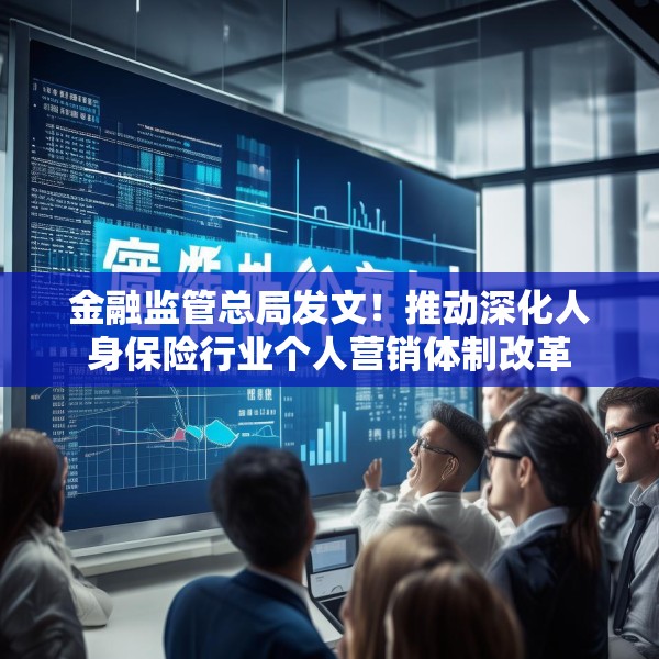 金融监管总局发文！推动深化人身保险行业个人营销体制改革