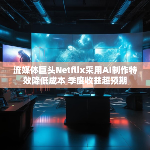 流媒体巨头Netflix采用AI制作特效降低成本 季度收益超预期
