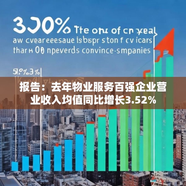 报告：去年物业服务百强企业营业收入均值同比增长3.52%