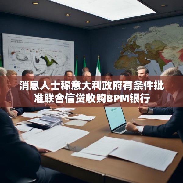 消息人士称意大利政府有条件批准联合信贷收购BPM银行