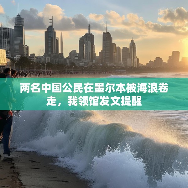 两名中国公民在墨尔本被海浪卷走，我领馆发文提醒