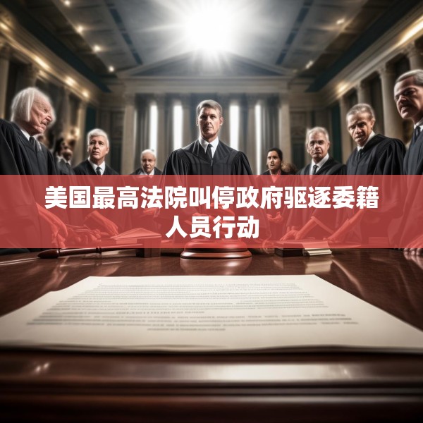 美国最高法院叫停政府驱逐委籍人员行动
