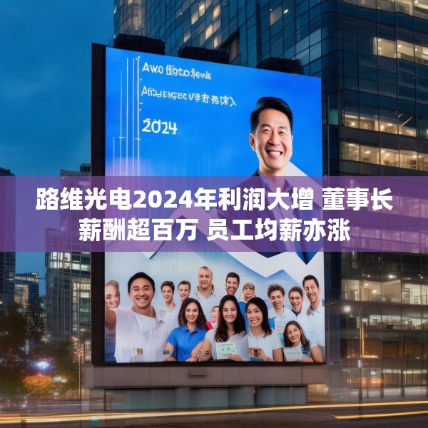 路维光电2024年利润大增 董事长薪酬超百万 员工均薪亦涨