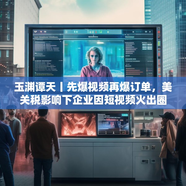 玉渊谭天丨先爆视频再爆订单，美关税影响下企业因短视频火出圈