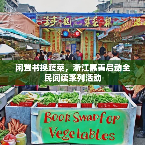 闲置书换蔬菜，浙江嘉善启动全民阅读系列活动